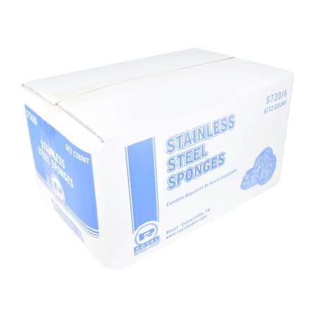 Amercareroyal Royal Stainless Steel Sponges, PK72 S730/6